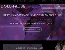 Tablet Screenshot of dollhouse.com.au